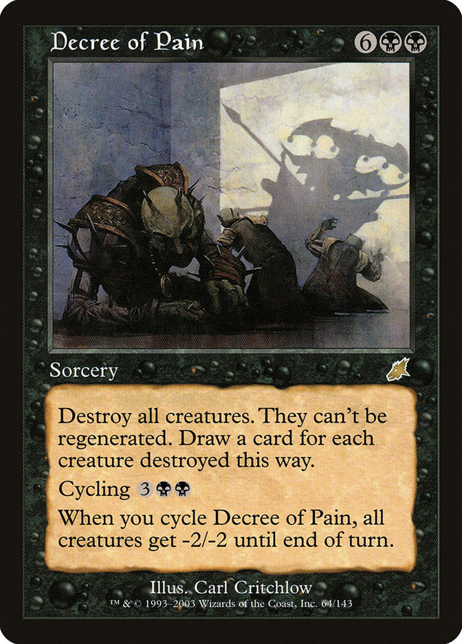 Decree of Pain [Scourge] Foil