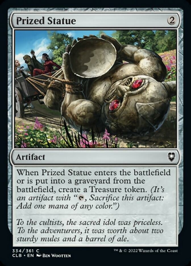 Prized Statue [Commander Legends: Battle for Baldur's Gate] Foil