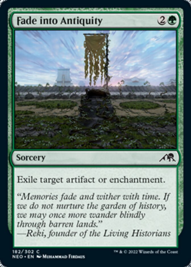 Fade into Antiquity [Kamigawa: Neon Dynasty] Foil