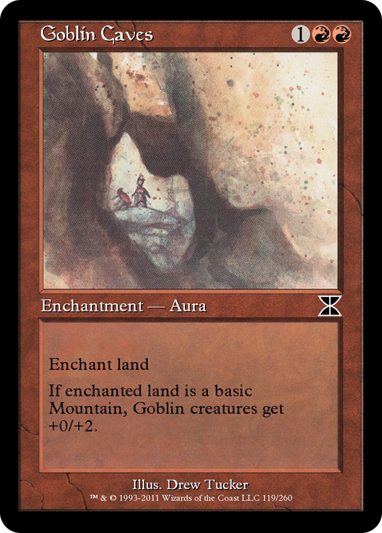 Goblin Caves  [Masters Edition IV] Foil