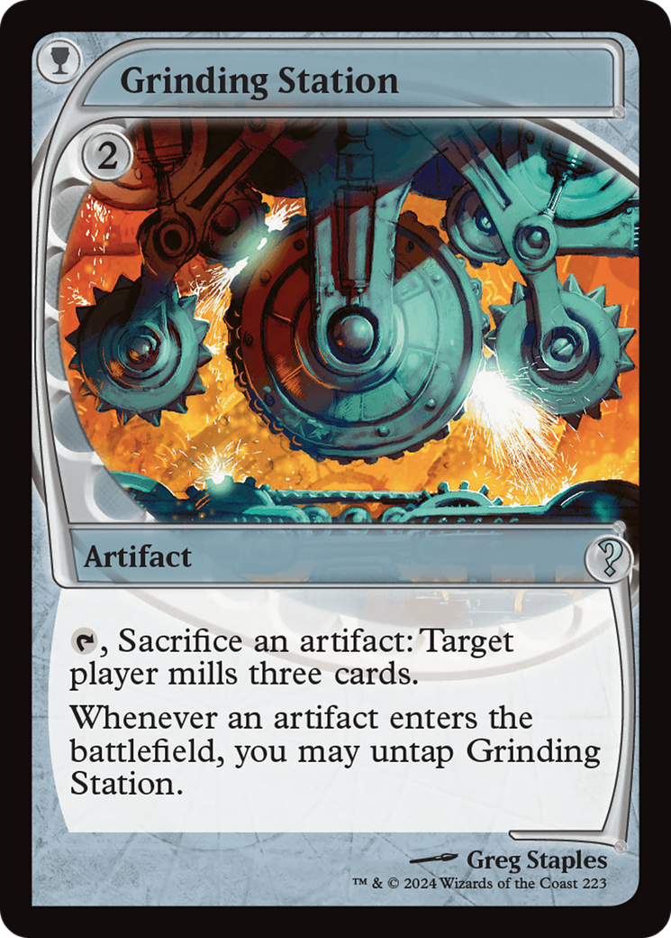 Grinding Station (Future Sight) [Mystery Booster 2] Foil