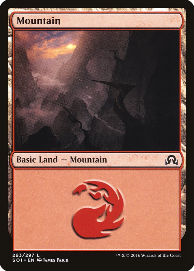 Mountain (293) [Shadows over Innistrad] Foil