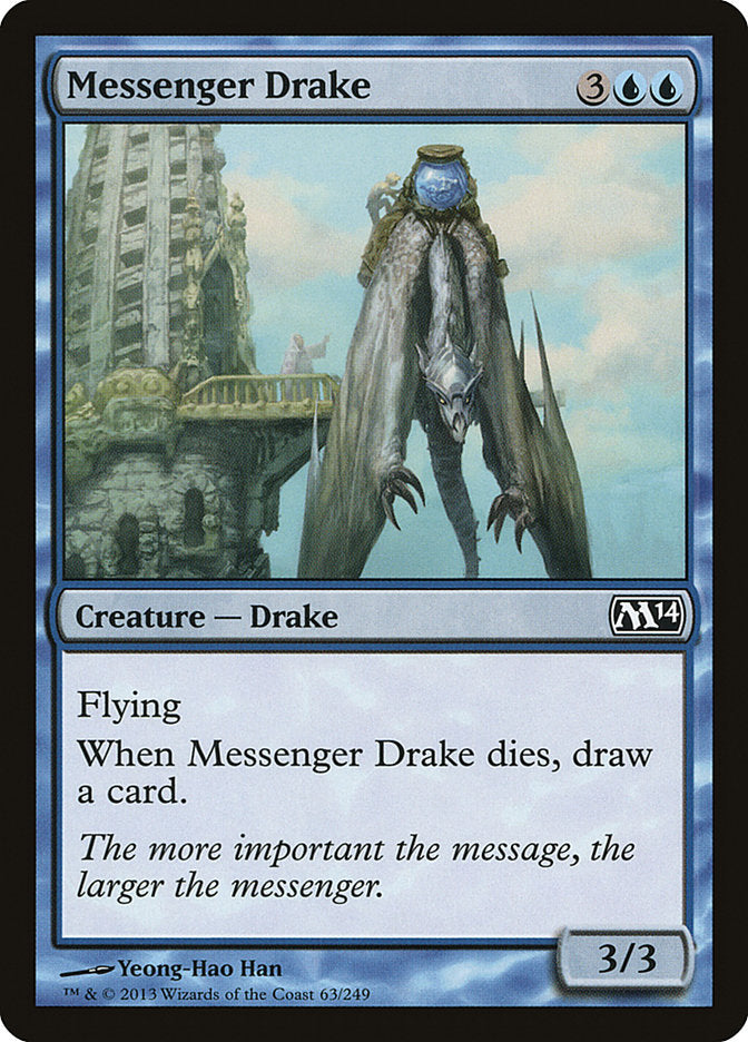 Messenger Drake [Magic 2014] Foil