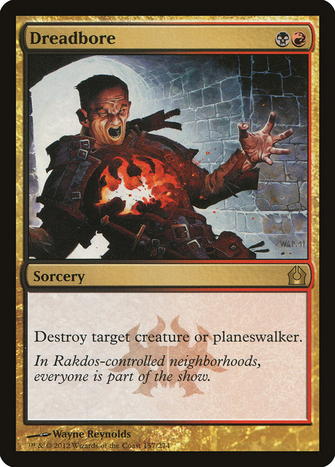 Dreadbore [Return to Ravnica] Foil