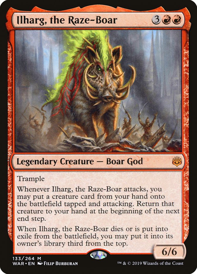 Ilharg, the Raze-Boar [War of the Spark] Foil