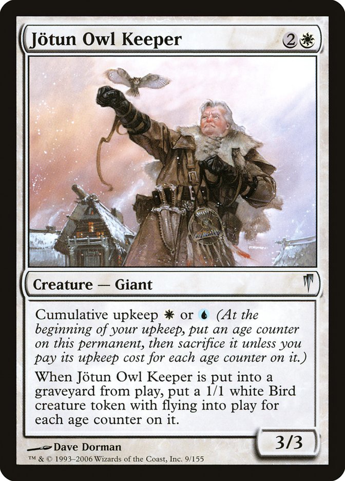 Jotun Owl Keeper [Coldsnap] Foil