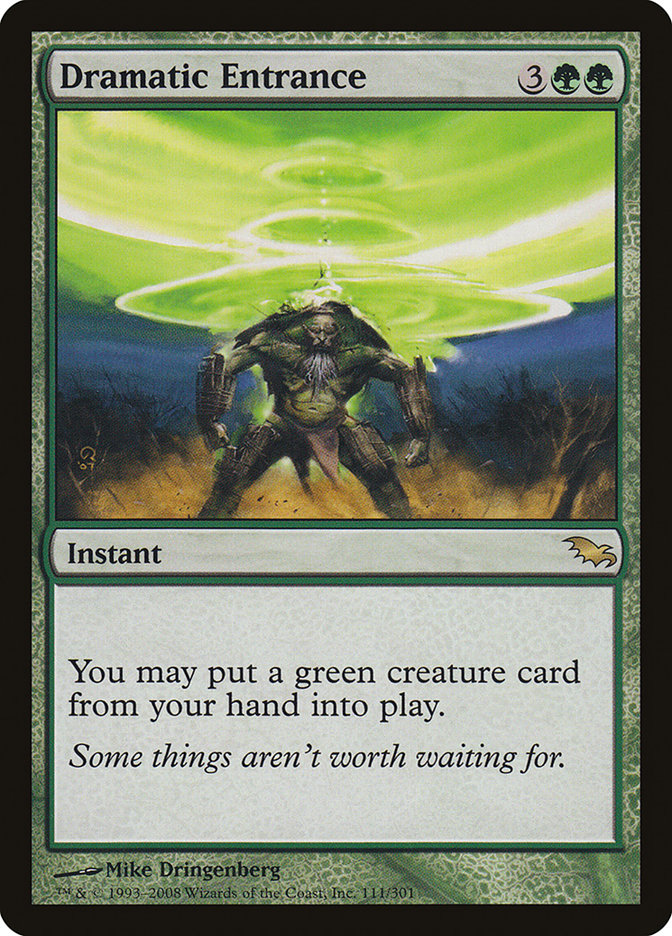 Dramatic Entrance [Shadowmoor] Foil