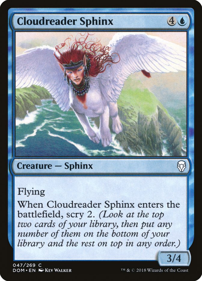 Cloudreader Sphinx [Dominaria] Foil