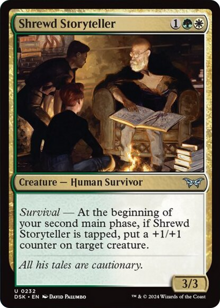 Shrewd Storyteller [Duskmourn: House of Horror] Foil