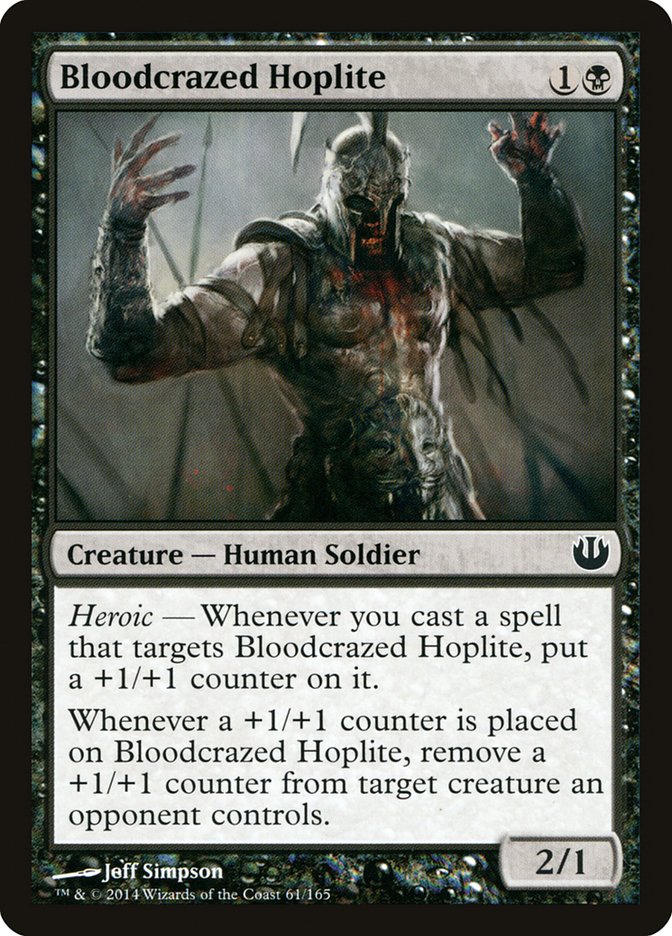 Bloodcrazed Hoplite [Journey into Nyx] Foil
