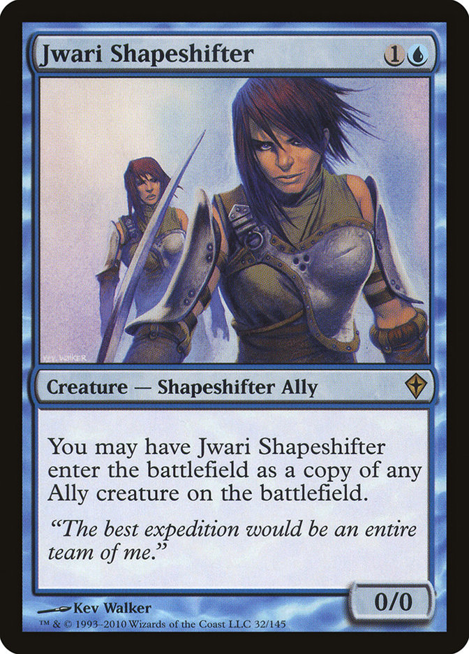 Jwari Shapeshifter [Worldwake] Foil