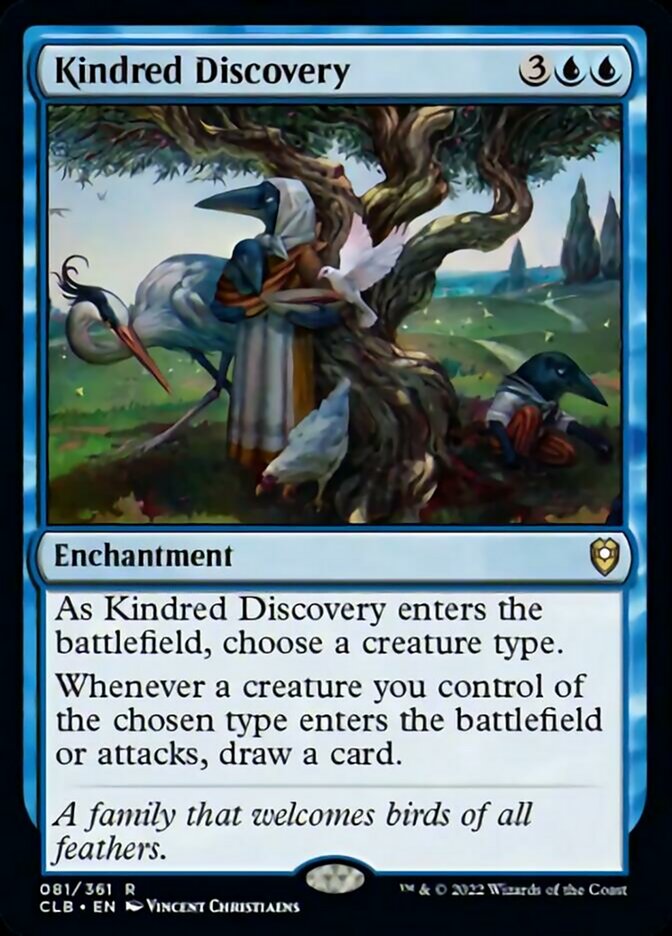 Kindred Discovery [Commander Legends: Battle for Baldur's Gate] Foil