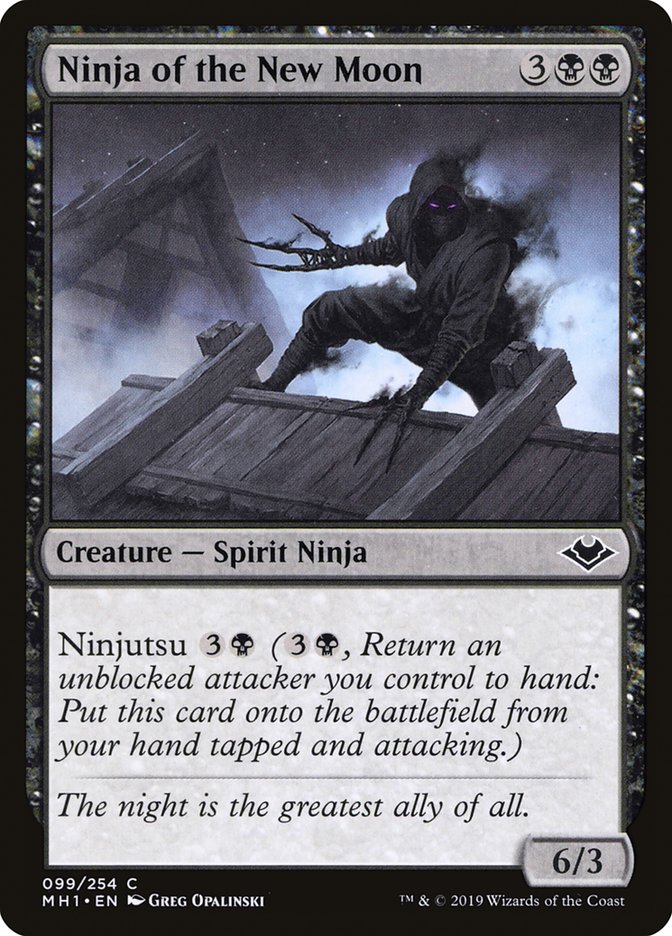 Ninja of the New Moon [Modern Horizons] Foil