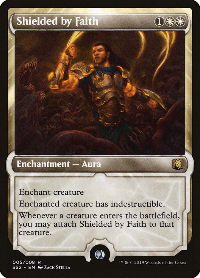 Shielded by Faith [Signature Spellbook: Gideon] Foil