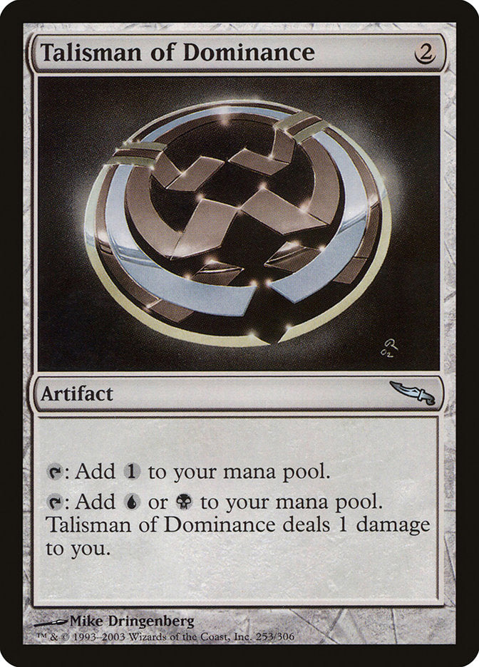 Talisman of Dominance [Mirrodin] Foil