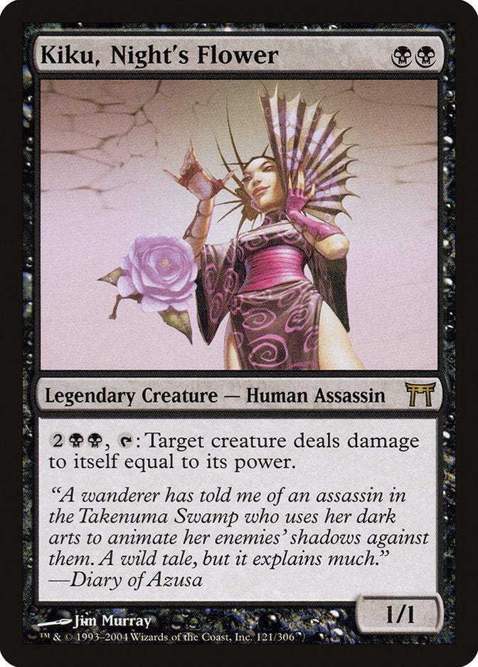 Kiku, Night's Flower [Champions of Kamigawa] Foil