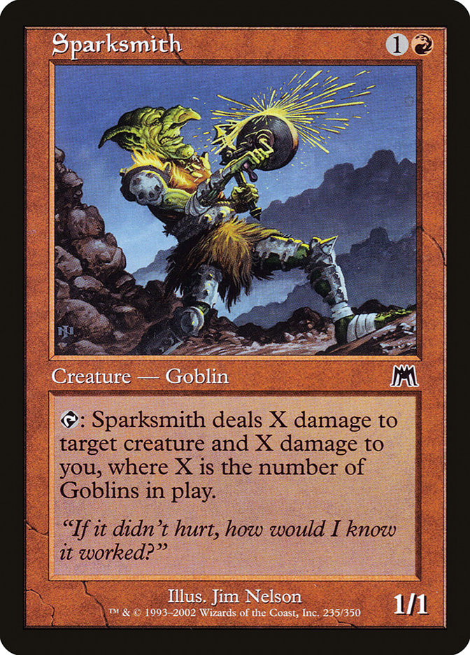 Sparksmith [Onslaught] Foil