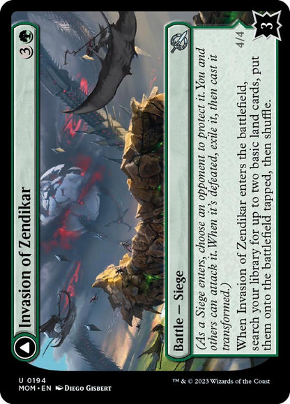 Invasion of Zendikar // Awakened Skyclave [March of the Machine] Foil