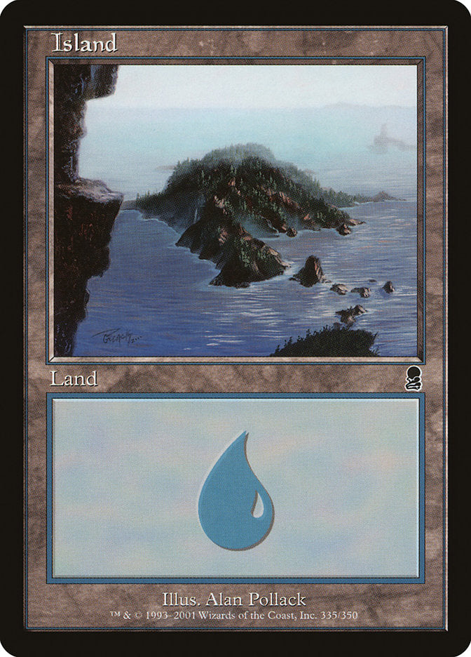 Island (335) [Odyssey] Foil