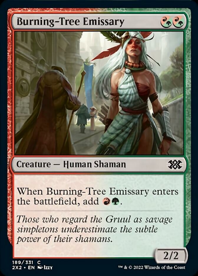 Burning-Tree Emissary [Double Masters 2022] Foil