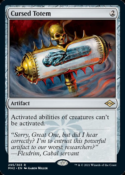 Cursed Totem [Modern Horizons 2] Foil