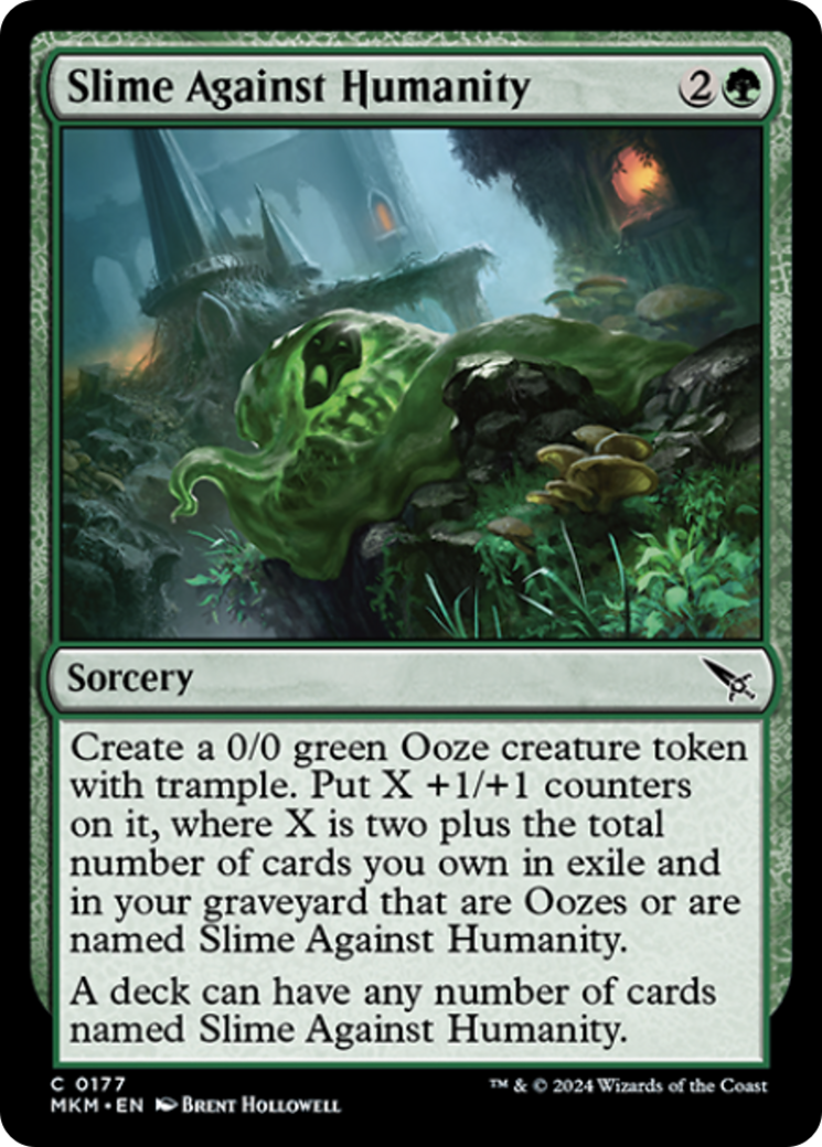 Slime Against Humanity [Murders at Karlov Manor] Foil