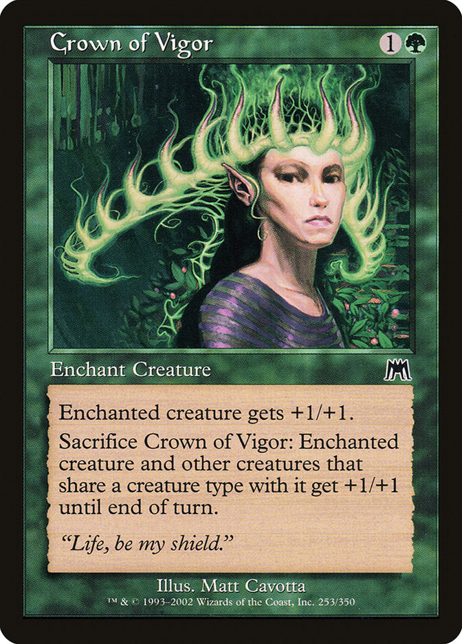 Crown of Vigor [Onslaught] Foil