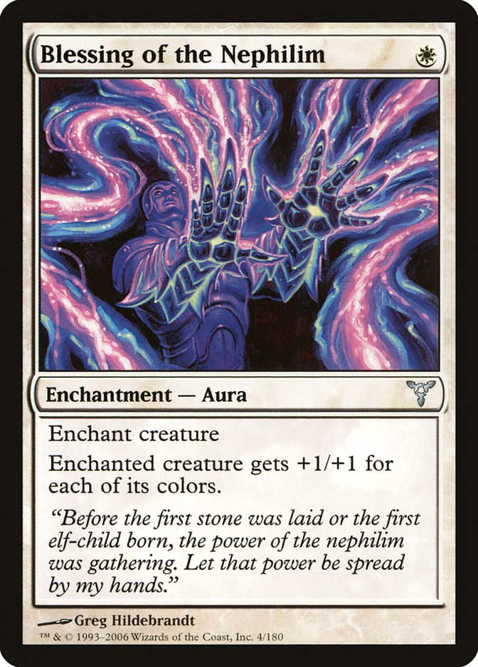 Blessing of the Nephilim [Dissension] Foil
