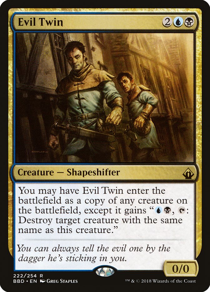 Evil Twin [Battlebond] Foil