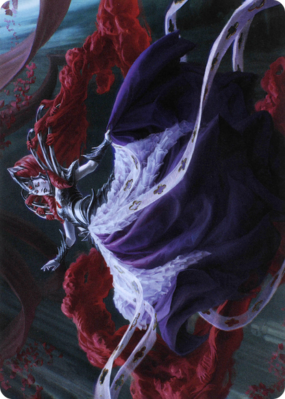 Olivia, Crimson Bride // Olivia, Crimson Bride  [Crimson Vow Art Series] (Borderless) Foil