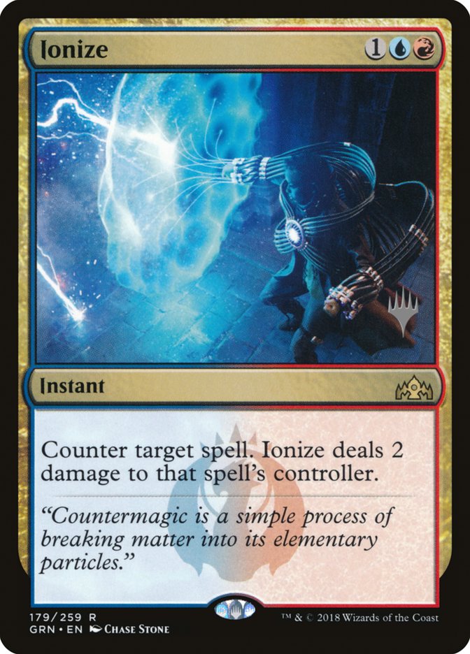 Ionize (Promo Pack) [Guilds of Ravnica Promos] Foil