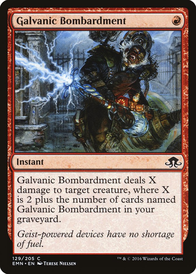 Galvanic Bombardment [Eldritch Moon] Foil