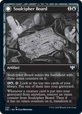 Soulcipher Board // Cipherbound Spirit [Innistrad: Double Feature] Foil