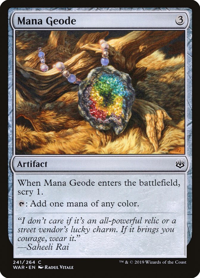 Mana Geode [War of the Spark] Foil