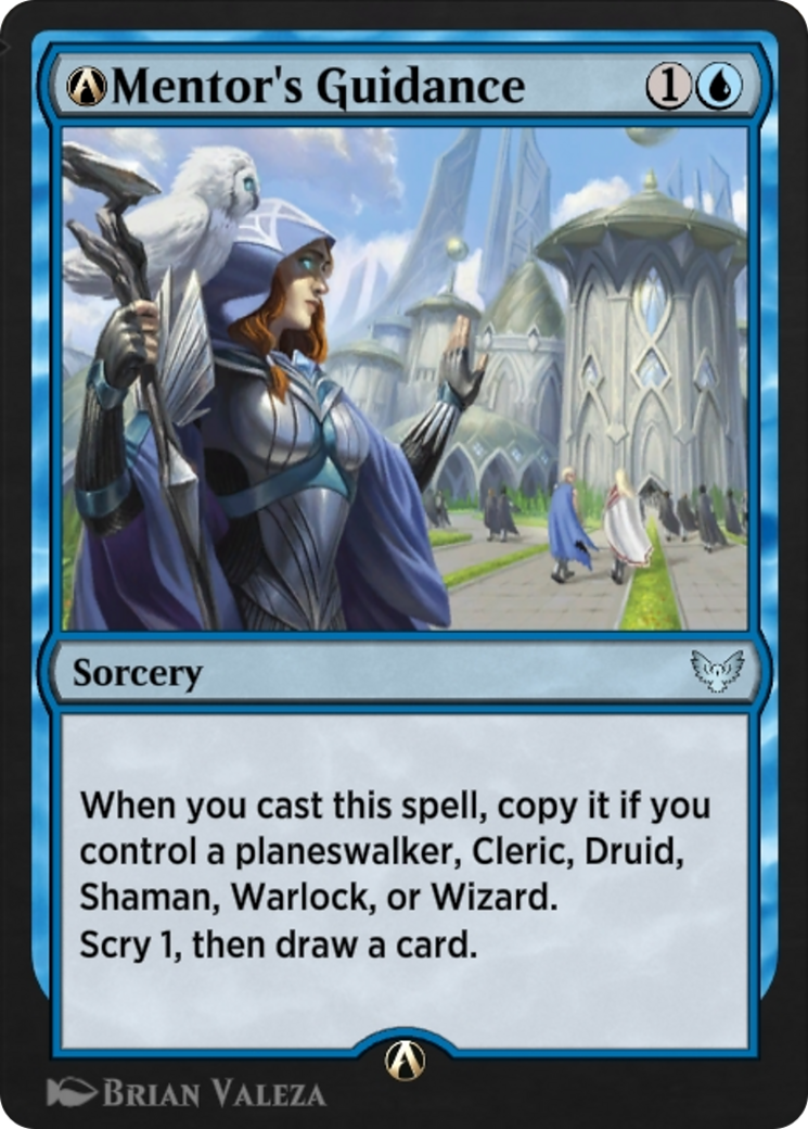 A-Mentor's Guidance  [Strixhaven: School of Mages]