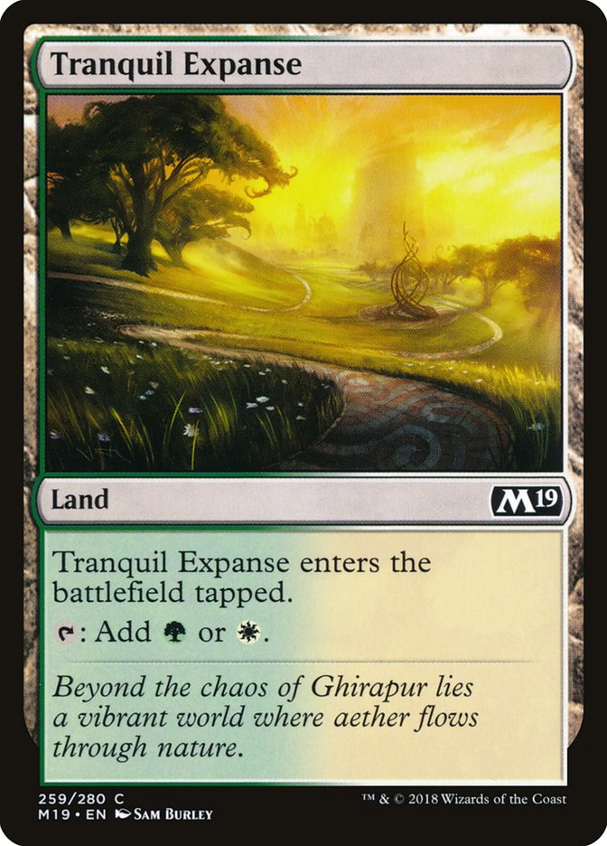 Tranquil Expanse [Core Set 2019] Foil