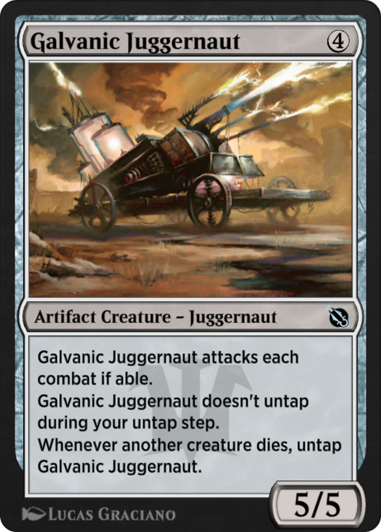 Galvanic Juggernaut  [Shadows of the Past]