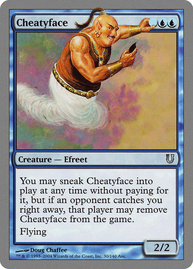 Cheatyface [Unhinged] Foil