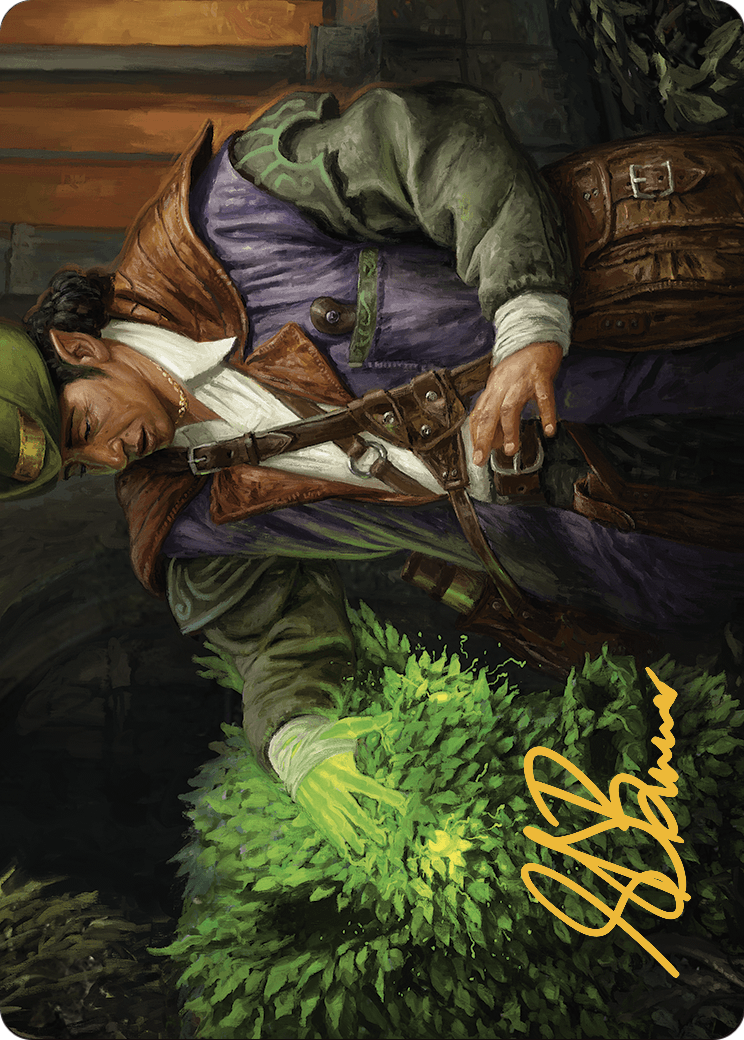 Hedge Whisperer // Hedge Whisperer  [Murders at Karlov Manor Art Series] (Borderless) Foil