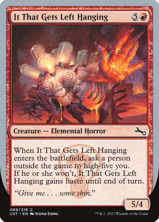 It That Gets Left Hanging [Unstable] Foil
