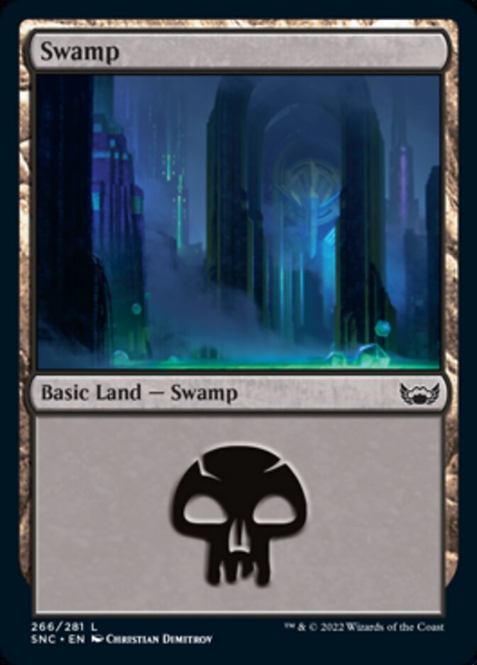 Swamp (266) [Streets of New Capenna] Foil