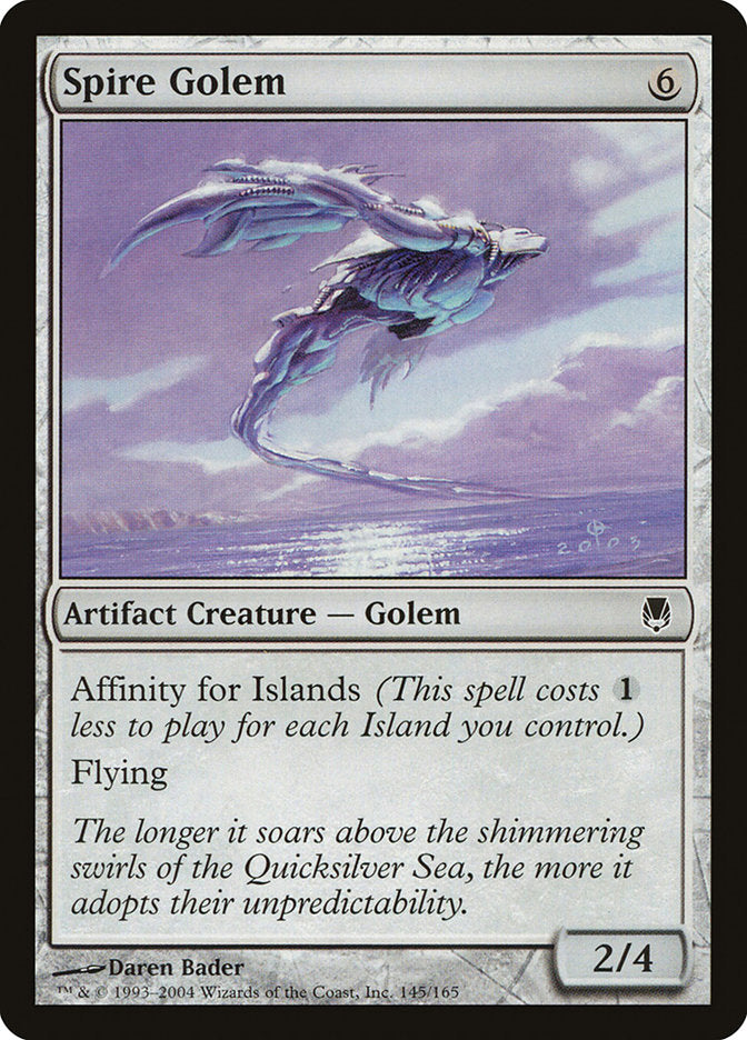 Spire Golem [Darksteel] Foil