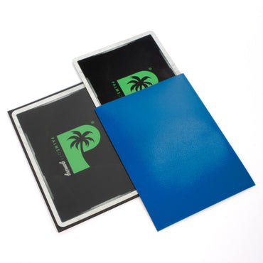 Palms Off Gaming Blackout Deck Sleeves 100pc Blue