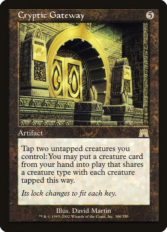 Cryptic Gateway [Onslaught] Foil