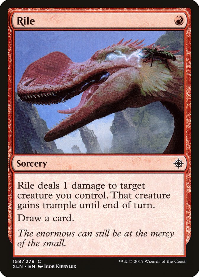 Rile [Ixalan] Foil