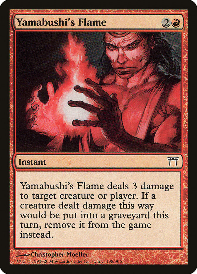 Yamabushi's Flame [Champions of Kamigawa] Foil
