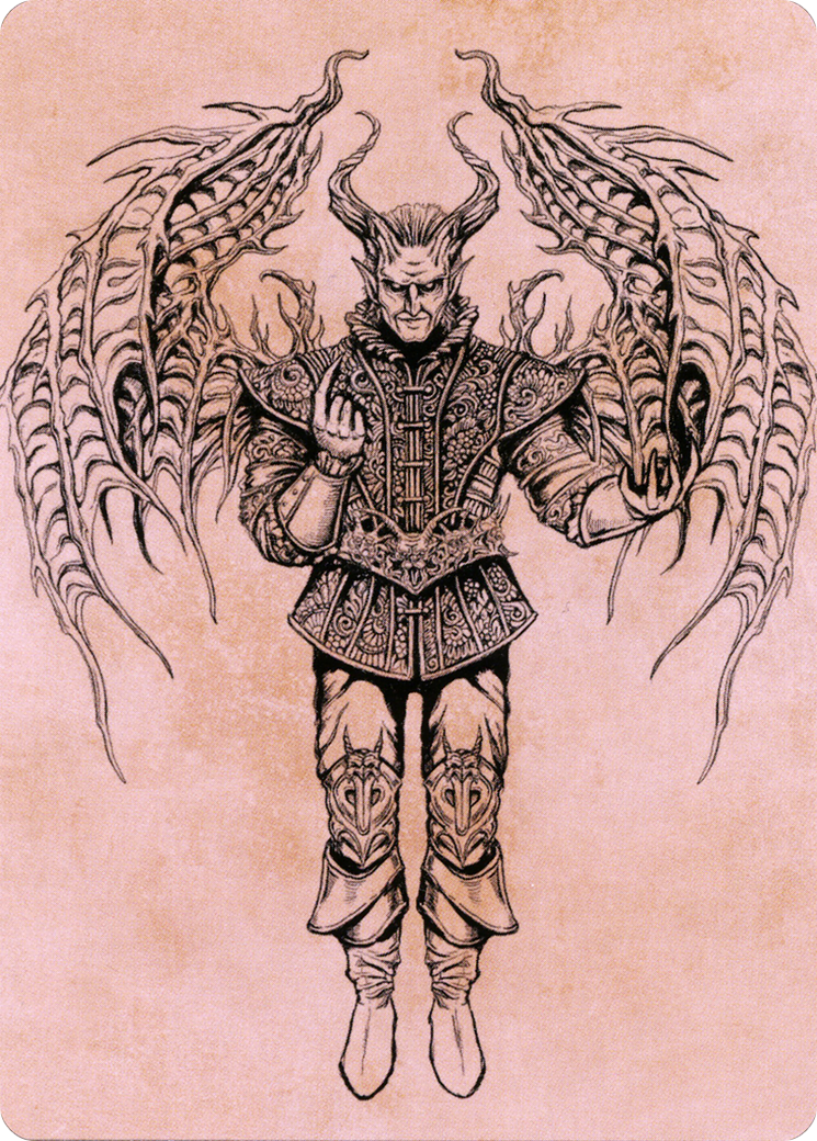 Raphael, Fiendish Savior // Raphael, Fiendish Savior  [Battle for Baldur's Gate Art Series] (Borderless) Foil