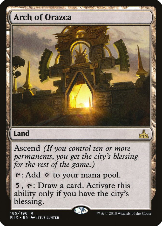 Arch of Orazca [Rivals of Ixalan] Foil