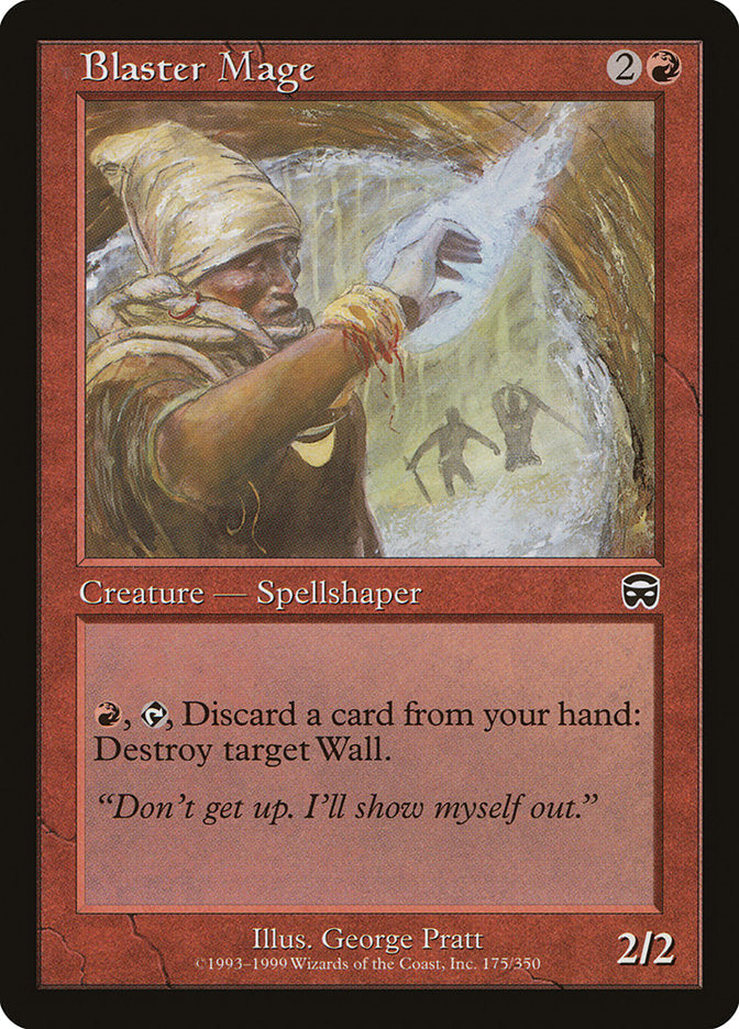 Blaster Mage [Mercadian Masques] Foil