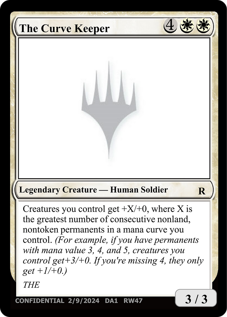 The Curve Keeper  [Unknown Event]